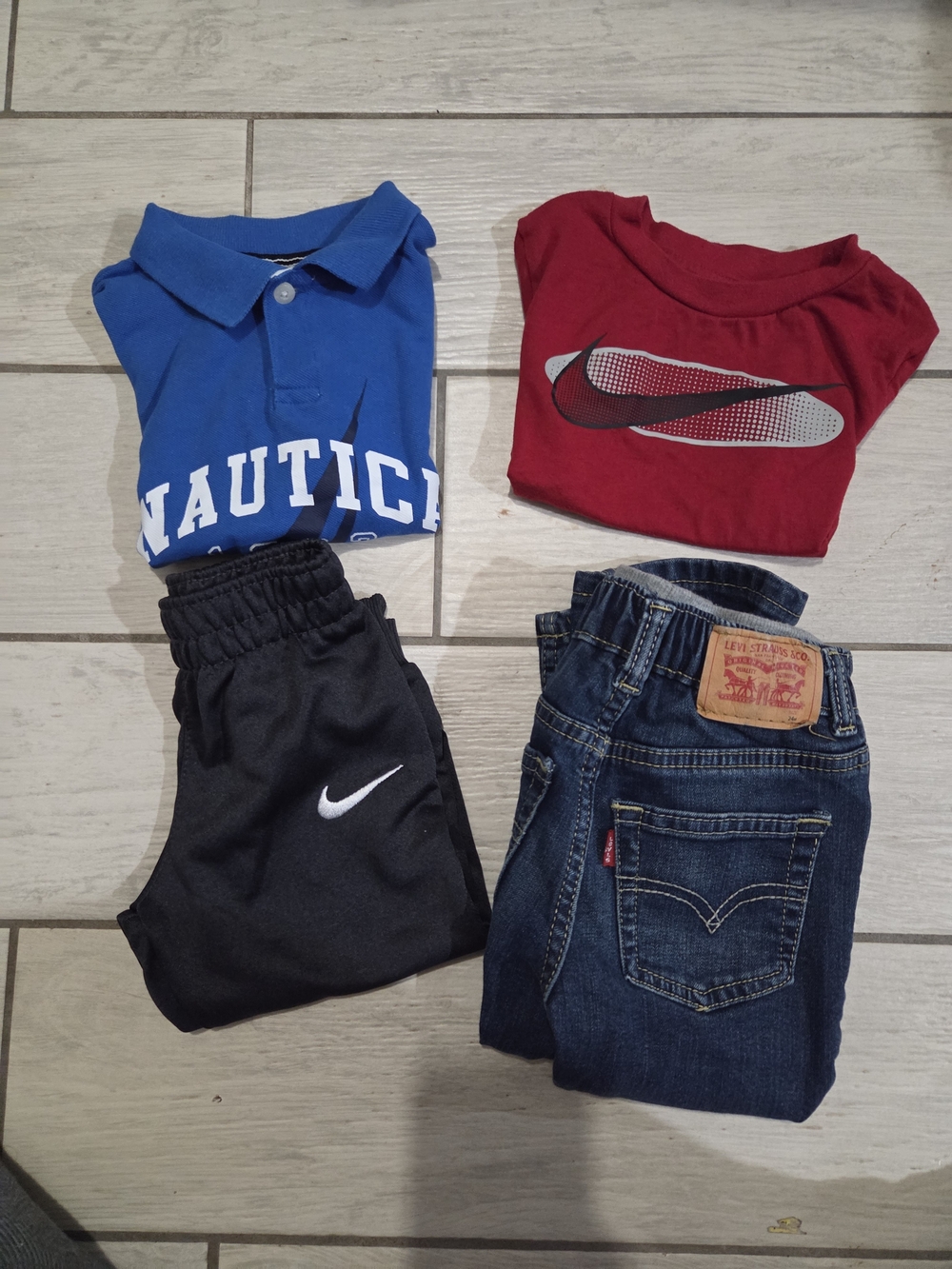 Kids Mix Brnad Set Nautica Nike And Levis